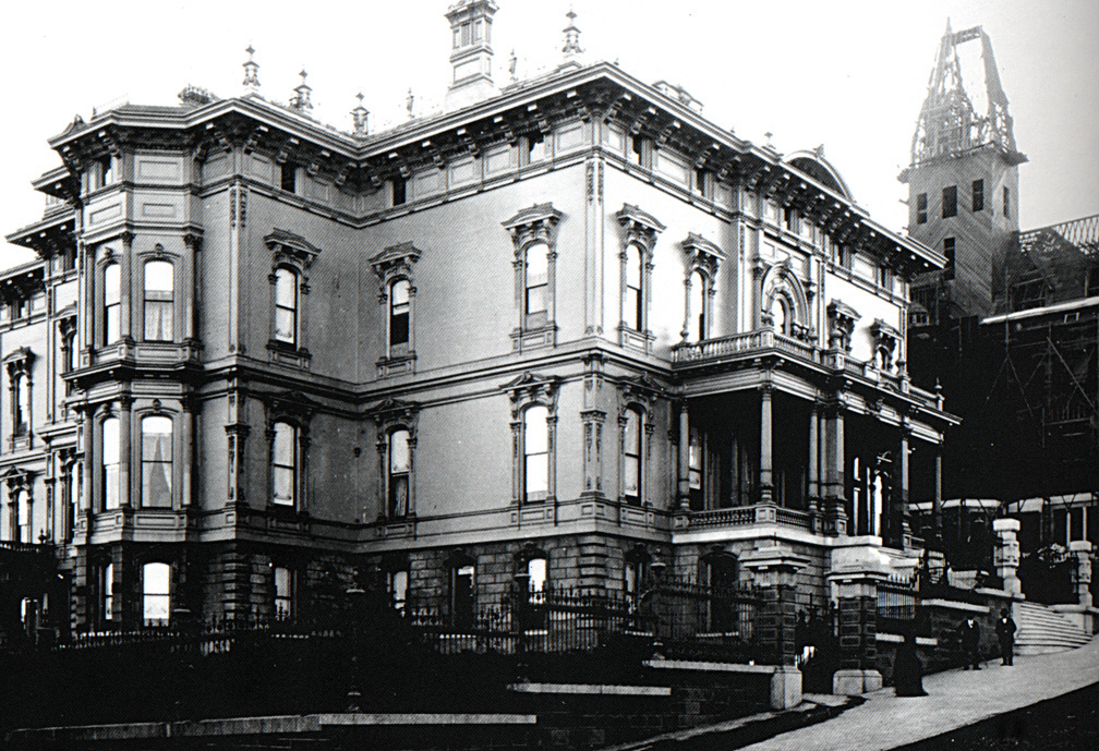 nob hill leland stanford mansion