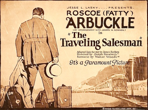 Fatty Arbuckle, 'the Traveling Salesman'