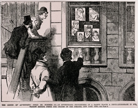 Brothel in the nineteenth century