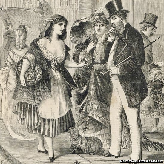 Brothel in the nineteenth century