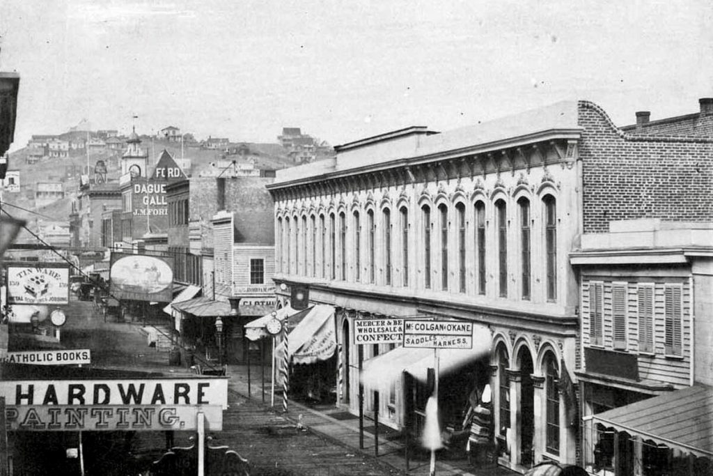 North Beach, San Francisco, 1855