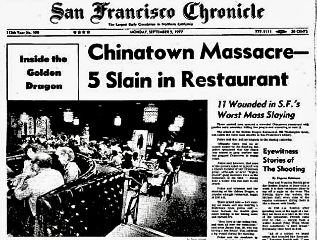 Golden Dragon Massacre, Chinatown Crime