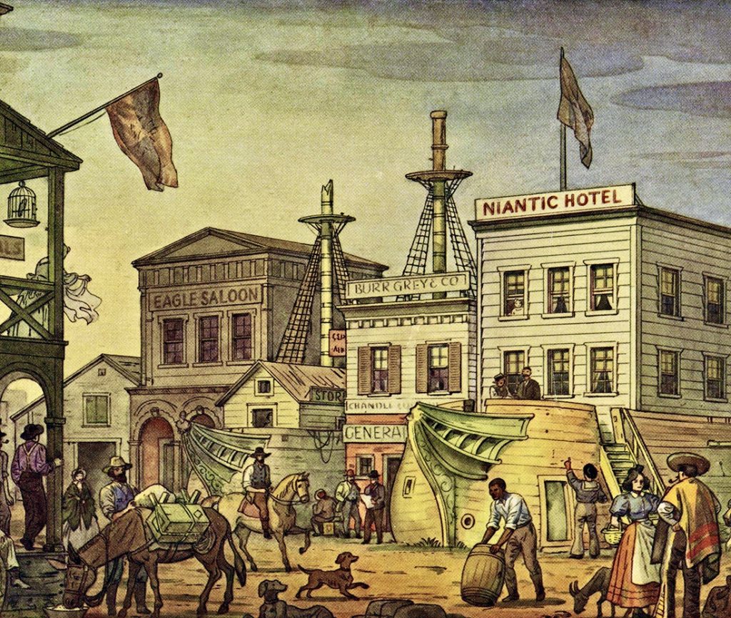 Niantic Hotel, c1855