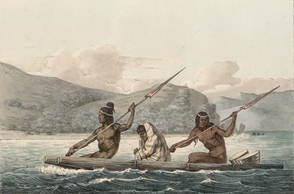Ohlone People, by Louis Choris, 1816