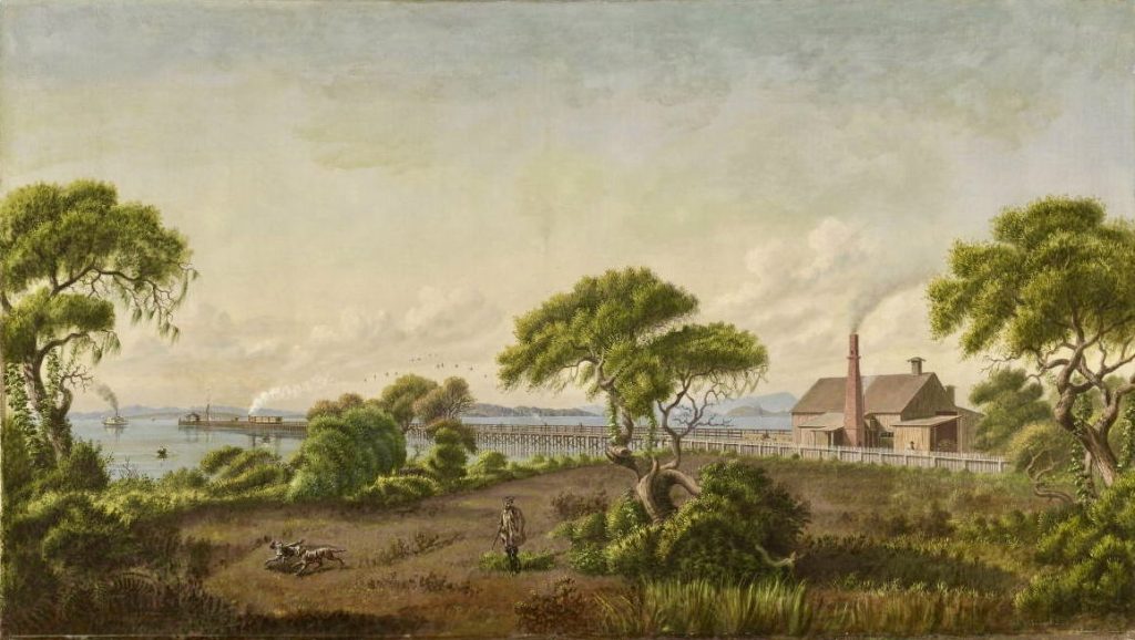 'Alameda Shore', by Joseph Lee, c1868