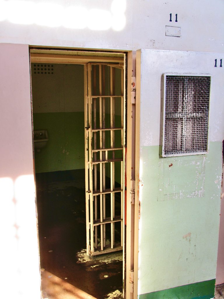 Prison cell at Alcatraz
