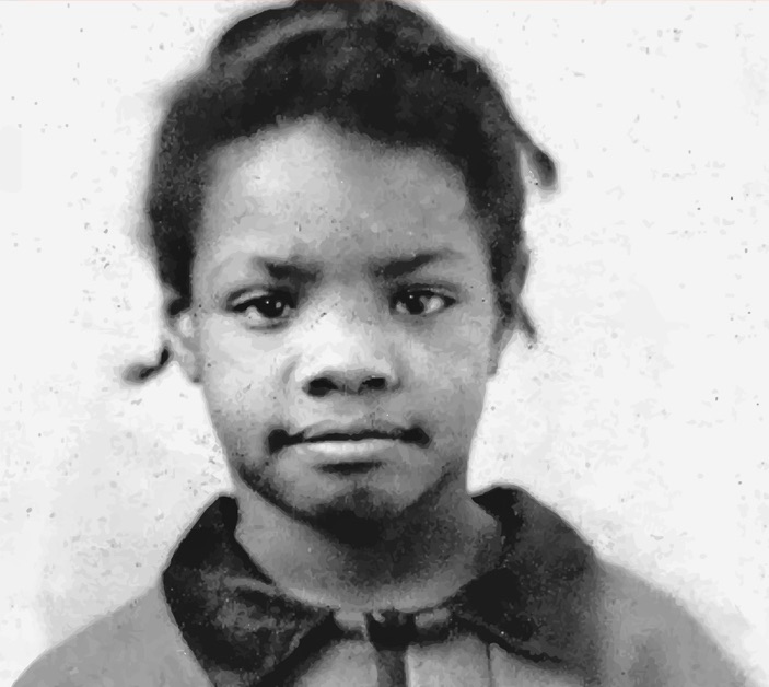 Maya Angelou as a child