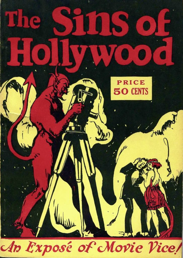 Magazine cover inspired by the Fatty Arbuckle Affair