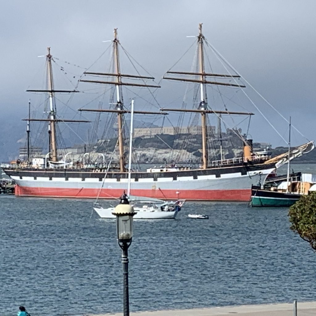 Alcatraz from Fisherman's Wharf