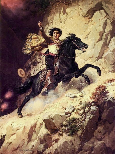 Joaquin Murietta (1868) by Charles Christian Nahl