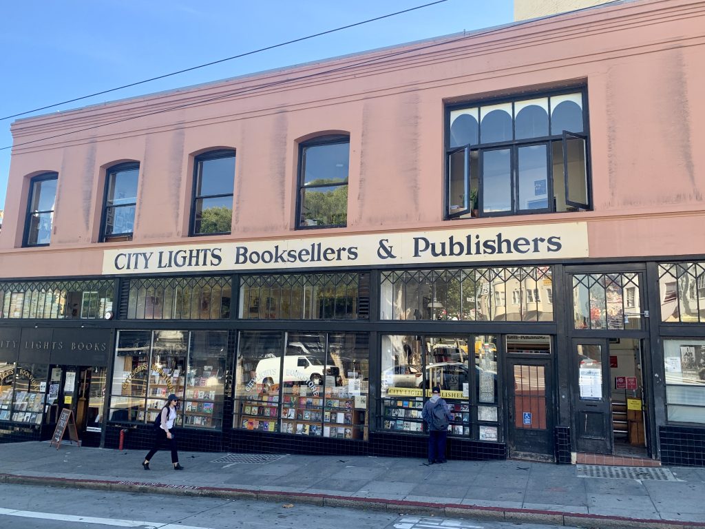 City Lights Bookstore, North Beach, san Francisco
