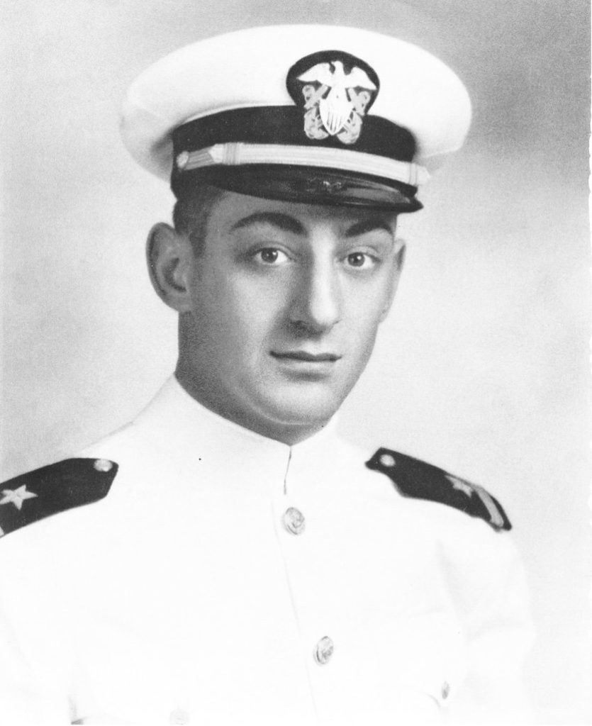 Young Navy Ensign Harvey Milk