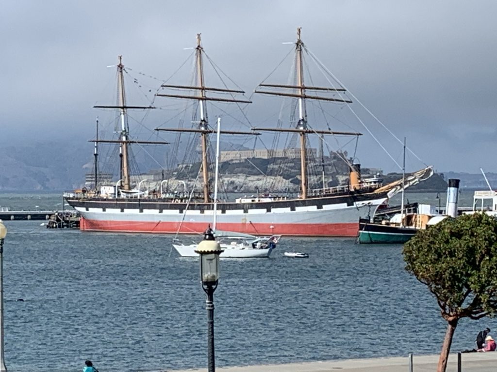 Alcatraz from Aquatic Park