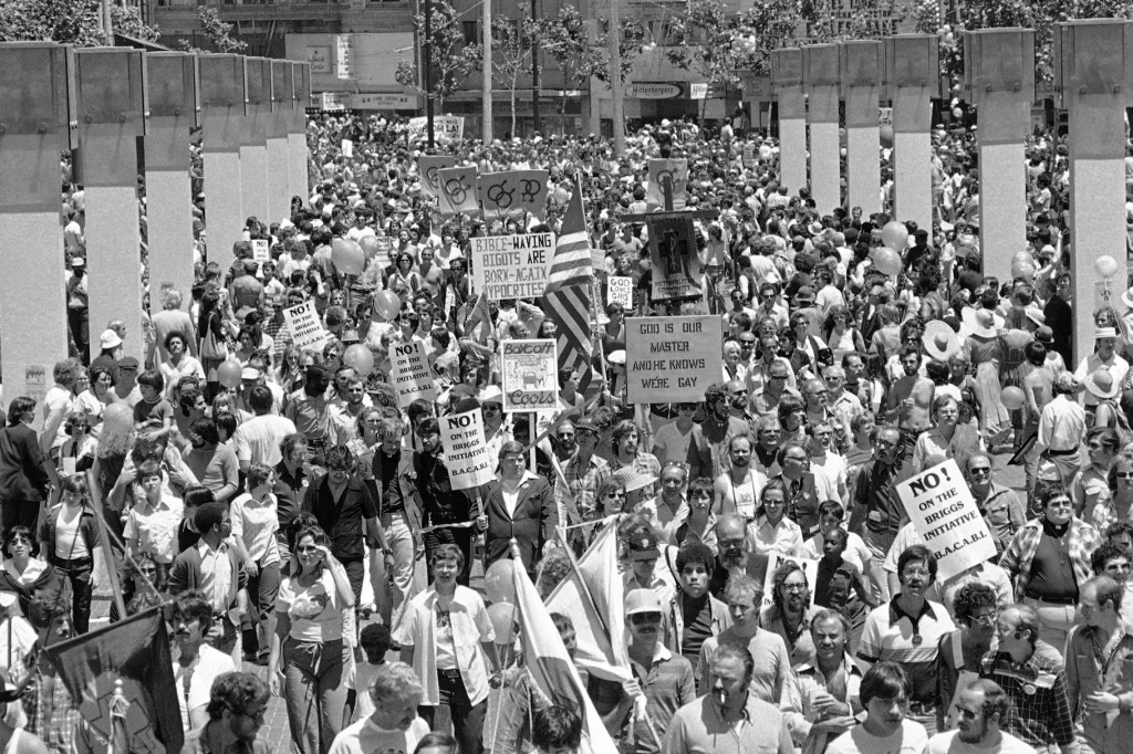 Early Pride March, 1978