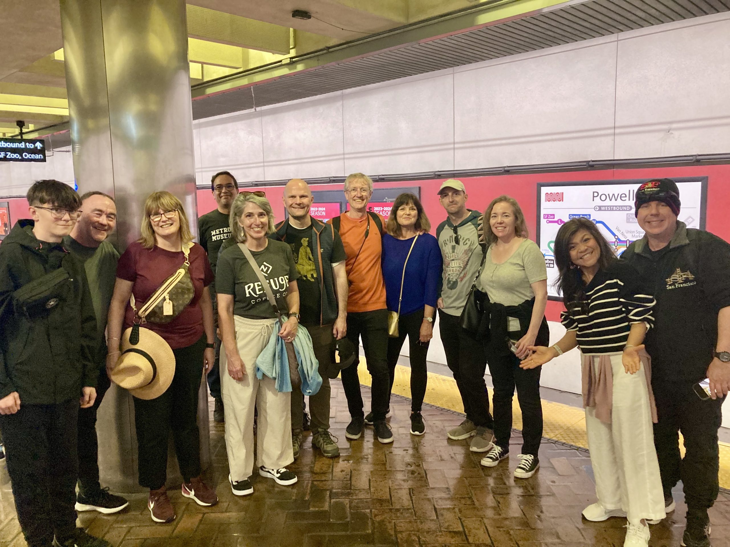 BART Station on a tour