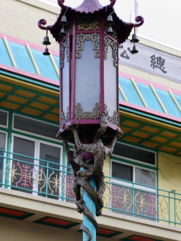 Lamp in Chinatown