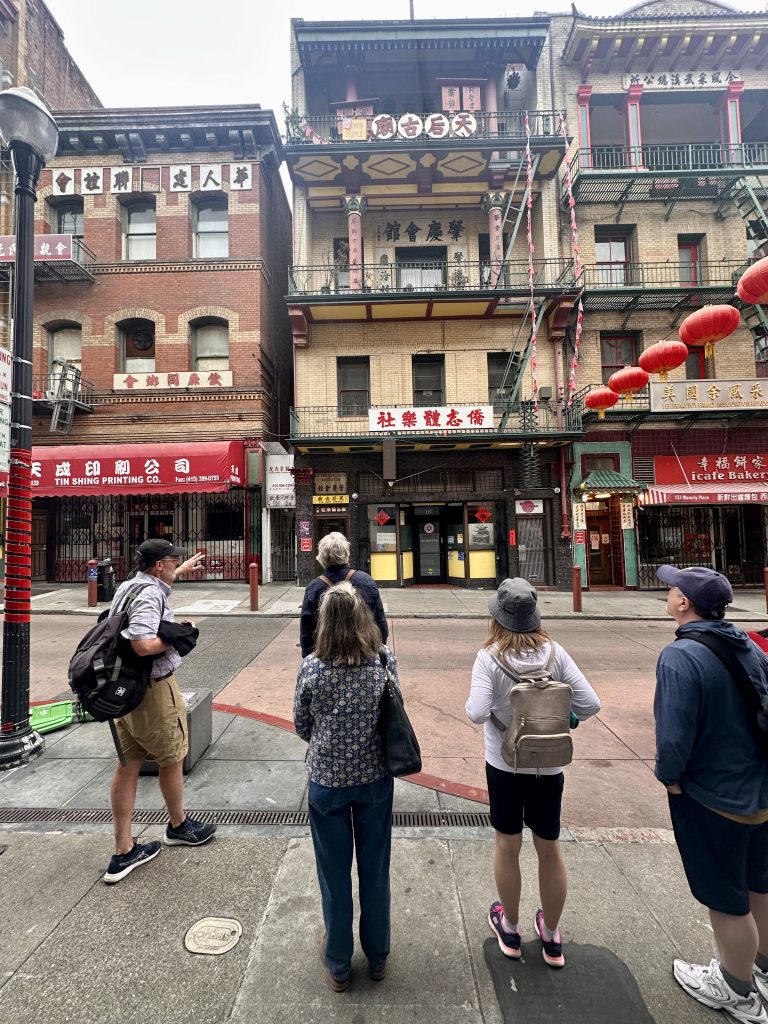 Chinatown on a tour
