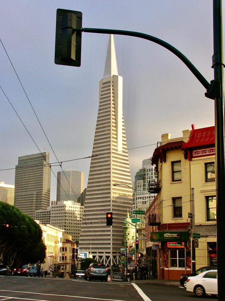 Transamerica Pyramid from North Beach