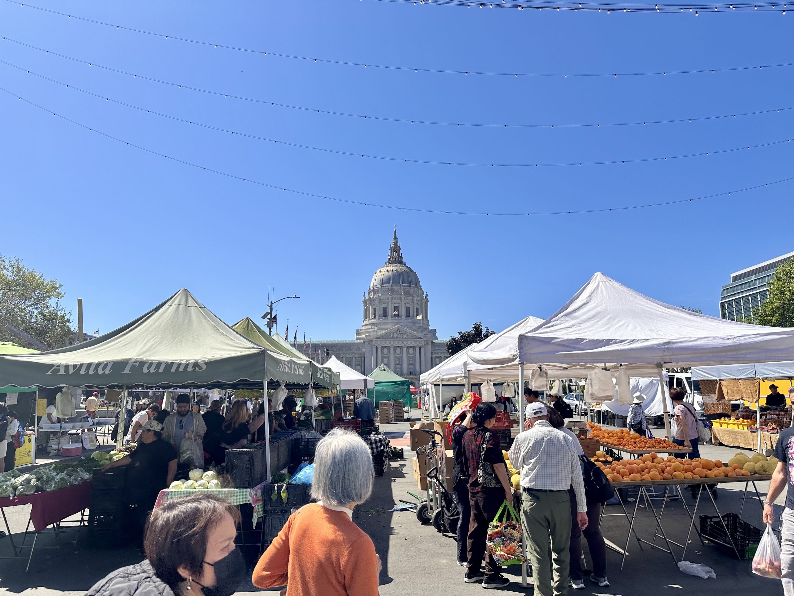 IMG_6985 Farmers Market at San Francisco Civic Center