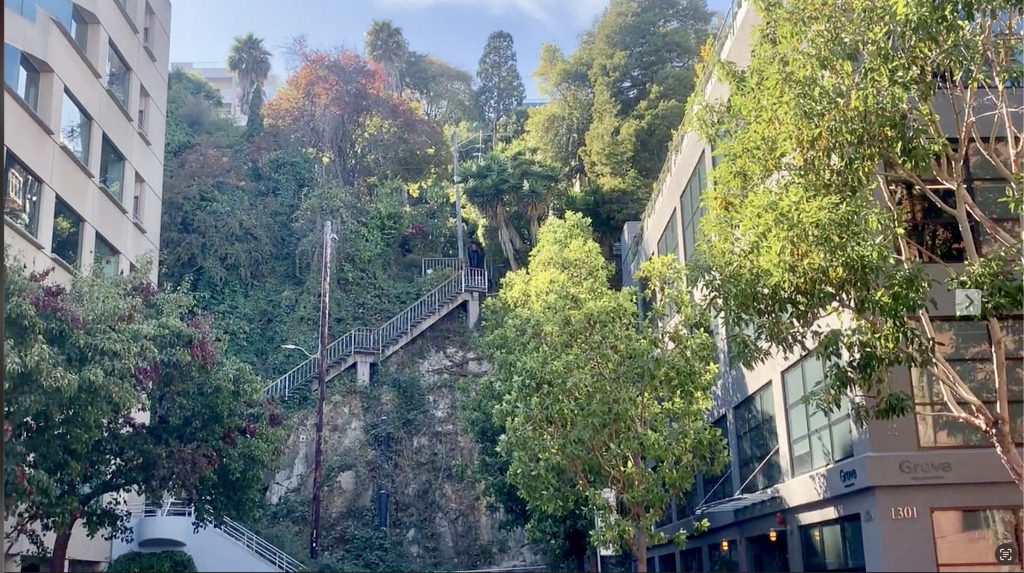 Filbert Street Steps today